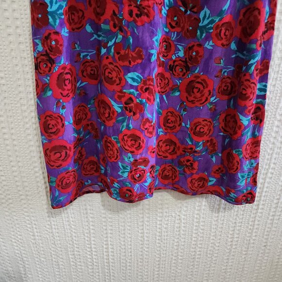 Zara Printed Frog Button Mini Dress Women's Size Large - Picture 5 of 15